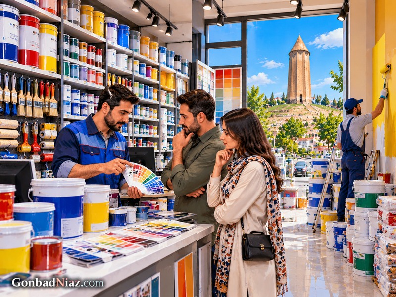 رنگ فروشی
